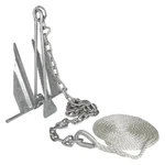 10E 16-3/4" X 14-1/2" W Hot Dipped Galvanized Utility Fluke Anchor Kit. Fixed Price $213.74.