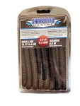 Shoreline Marine 15FT Black Double Braided 3/8 Dock Boat Mooring Rope. Fixed Price $8.50.