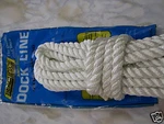Dock Line Nylon 3-STRAND Twisted 5/8 X 35FT 50-40621 Boatingmall Store Shop. Fixed Price $30.83.