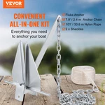 Fluke Style Anchor Kit, Rivers And Shores. Fixed Price $99.26.