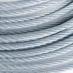 1/4" Galvanized Aircraft Cable Steel Wire Rope 7X19 (600 Feet). Fixed Price $311.00.