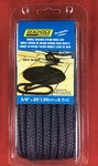 Dock Line Double Braided Nylon 3/8" X 20' Navy Blue Seachoice 39841. Fixed Price $16.99.