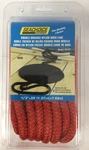 Seachoice Double Braided Boat Marine Nylon Dock Line Rope 1/2" X 25' Red 39761. Fixed Price $18.99.