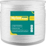 1/4 Inch Nylon Rope 500 Ft Solid Braid High Uv And Abrasion Resistance. Fixed Price $62.99.