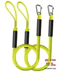 Boat Accessories 4FEET Bungee Dock Lines (2 Pack) With 30CM Neon Yellow. Fixed Price $35.10.