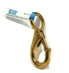 Lot 5 National Hardware Round Fixed Eye Boat Snap Bronze 3/4" 3-3/8 N223-271. Fixed Price $44.99.