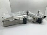 14" Stainless Steel Hinged Pivoting Boat Anchor Bow Roller Quick Release Pins. Fixed Price $54.99.