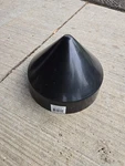 Dock Edge Pvc Cone Head Piling Cap, Black, 9-INCH DE91892F. Fixed Price $29.00.