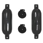 Extreme Max Boattector Inflatable Fender 2-PACK 4.5"X16" Black Bumpers. Fixed Price $55.54.