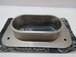 1+7/8 X 3+7/8 Inch Buck Algonquin 70HPS1 Stainless Steel Hawse Pipe (D3.5.B272D). Fixed Price $49.99.
