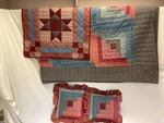 King Quilt. Pillows, Wall Hanging X100 Handmade Patchwork. Fixed Price $199.99.