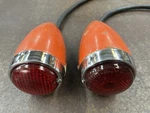 Early Vintage 1939 Chevy Car Tail Glass Torpedo Lights Working Great!. Fixed Price $295.00.