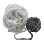 Buccaneer 04-16200 Premium 8 Plait Line & Chain 1/2" X 200' 1/4" 15'. Fixed Price $382.99.