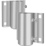 2 Pack Dock Edge Hardware Stationary Heavy Duty Side Leg Pipe Holder Hot Di. Fixed Price $67.18.