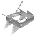 Extreme Max Boattector Galvanized Cube Anchor 25 Lbs - Quick Set & Release. Fixed Price $148.89.