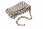 Seachoice Double-braid Nylon Dock Line 1/2" X 20' 40241 Gold/white. Fixed Price $30.22.