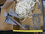 Marpac 7-2303 Anchor 10LB Poseidon Slip-ring Kit Rope 3/8-CHAIN Boat 20'-24'. Fixed Price $67.70.