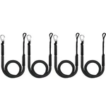 Bungee Dock Lines With Clip 4 Pack Marine Rope Pontoon Boating Kayak Acc.... Fixed Price $45.71.