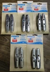 Perko 1305DP1CHR Chrome Plated Open Base Cleat 4-1/2" Marine Boat Lot X Pair. Fixed Price $89.99.
