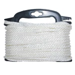 Attwood Braided Nylon Rope 3/16" X 100' White 117553-7 Upc 022697117557. Fixed Price $22.77.