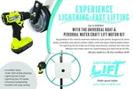 Boat Lift Motor Kit Universal Drill Powered Hoist Accessories Tube Dock Rope. Fixed Price $350.00.