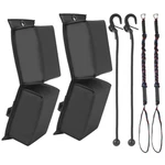 Calvana (2-PACK) Pwc Jet Ski Bumpers, Boat Fenders With Elastic Cords, Sk.... Fixed Price $64.62.