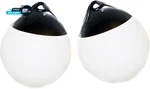 Pair Of Boat Fenders Ball Round Anchor Buoy Dock Bumper Inflatable Vinyl. Fixed Price $52.23.