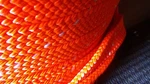 1.25" X Hollow/flat Braid Polyester ROPE.100 Ft.high Quality.made In Usa. Fixed Price $125.00.