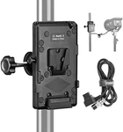 V-mount Lock Battery Plate Power Supply Adapter Cable For Camcorder, Dslr Camera. Fixed Price $49.99.