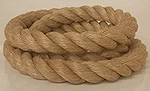1.5" Unmanila Rope Aka Pro-manila Synthetic Tan Poly Nautical Twisted Cu.... Fixed Price $30.18.