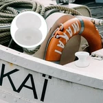 Anchor Roller: Boat Bow Wheel Replacement - White Nylon For. Fixed Price $18.18.