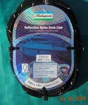 Shakespeare Reflective Nylon Dock Line 15 Ft X 3/8 Dia Spliced Eye New Free Ship. Fixed Price $9.99.