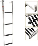 Boat Ladder 4 Step Telescoping Swim Marine Stainless Steel With Handle. Fixed Price $58.99.