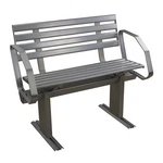 Springfield Aluminum Dock Bench W/arms 1099050-2A Upc 038132979888. Fixed Price $814.79.