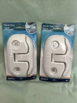 2X Dock Edge Flip Up Cleat 6" White 2606W-F (lot Of 2). Fixed Price $40.00.