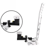 Aluminum Drift Hydro E-brake Racing Hydraulic Handbrake Long Arm Silver Gear Kit. Fixed Price $74.64.