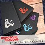 Premium Book Cover D&d Leatherette Holder Storage Secure Protector. Fixed Price $20.89.