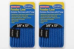 Boat Fender Lines 3/8" X 72" Blue Marine Ropes Bumper Docking 4 Pack New. Fixed Price $21.88.