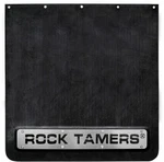 Rock Tamers 00108 Black/stainless Mud Flap System 2" Hitch-mount Rv/boat/trailer. Fixed Price $389.99.