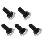 5PCS 12MM Toggle Switch Cover Rubber Knob Hat Waterproof Boot Cap Black Th. Fixed Price $28.20.