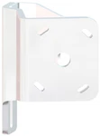 Power-pole Single Braced Side-mounted Adapter Plate S-2-2 Starboard (white). Fixed Price $279.99.