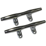 Perko 4" Open Base Cleat - Chrome Plated Zinc Pair 1188DP4CHR Upc 085226369391. Fixed Price $57.86.