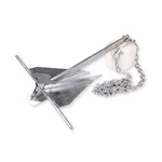 Aqua Pro M41201 Traditional Fluke Anchor Kit - 8.5 Lb With Chain And 3/8" X 150'. Fixed Price $73.15.