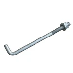 Sandbaggy 3/4" X 12" Threaded Concrete Anchor L-bolts Hot Dipped Galvanized. Fixed Price $659.90.