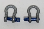 2X Campbell Chain 5410635 3/8" Ton Carbon Screw Pin Anchor Shackle Galvanized. Fixed Price $17.98.