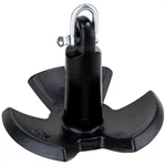12 Lb River Boat Anchor, Black Pvc Vinyl Coating - FO4301. Fixed Price $29.00.