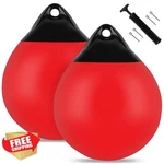 Boat Mooring Buoy Fender Ball 10-15 Inch Inflatable Dock Bumper. Fixed Price $71.69.