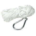 Seachoice 40231 Solid Braid Nylon Anchor Line White, 3/8" X 50',. Fixed Price $17.99.