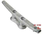 2810-F Dock Cleat, 10" Galvanised, Silver. Fixed Price $24.96.