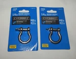 2 Everbilt 1/4" Stainless Steel Screw Pin Anchor Shackle Chain 800 Lb 43944. Fixed Price $17.00.